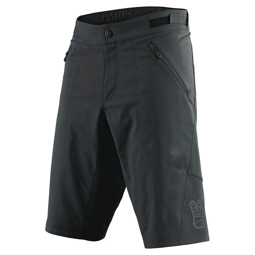 Short de Bicicleta Skyline Con Calza Gris Troy Lee Designs