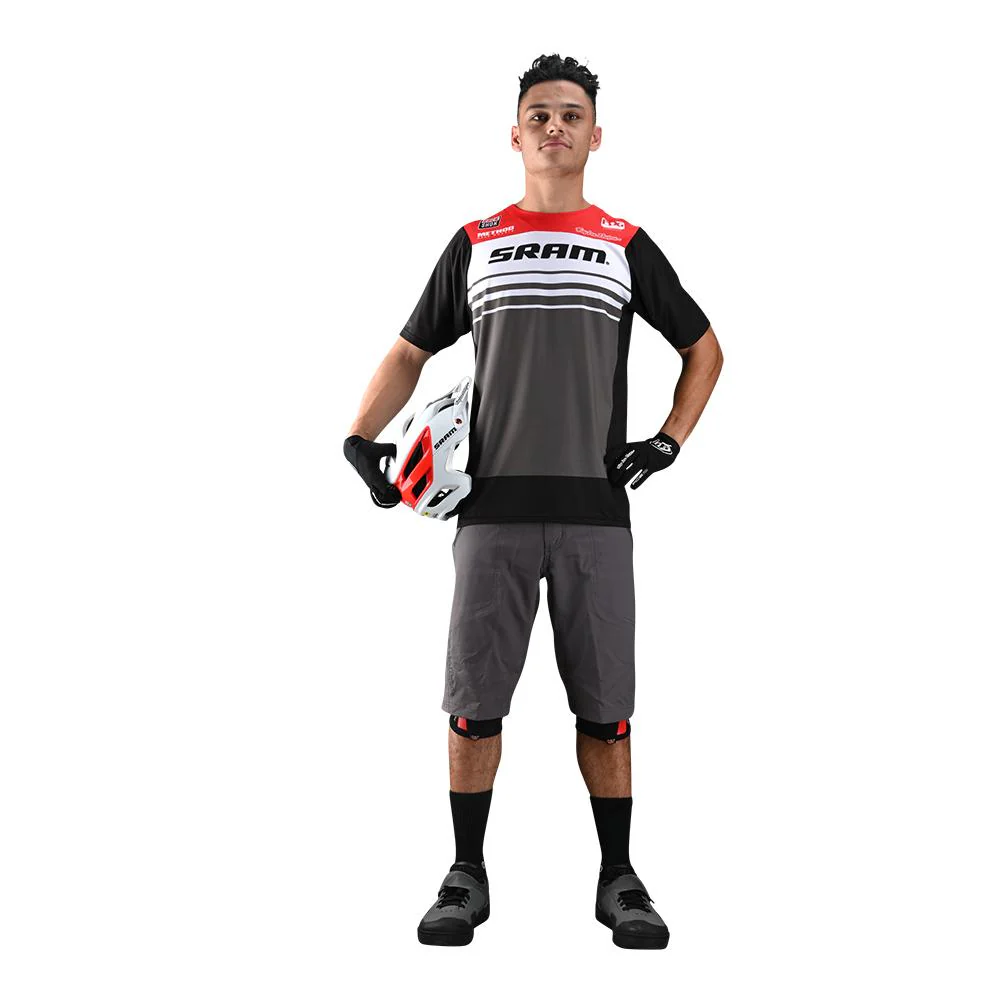 Short de Bicicleta Skyline Solid Gris Troy Lee Designs - Image 3