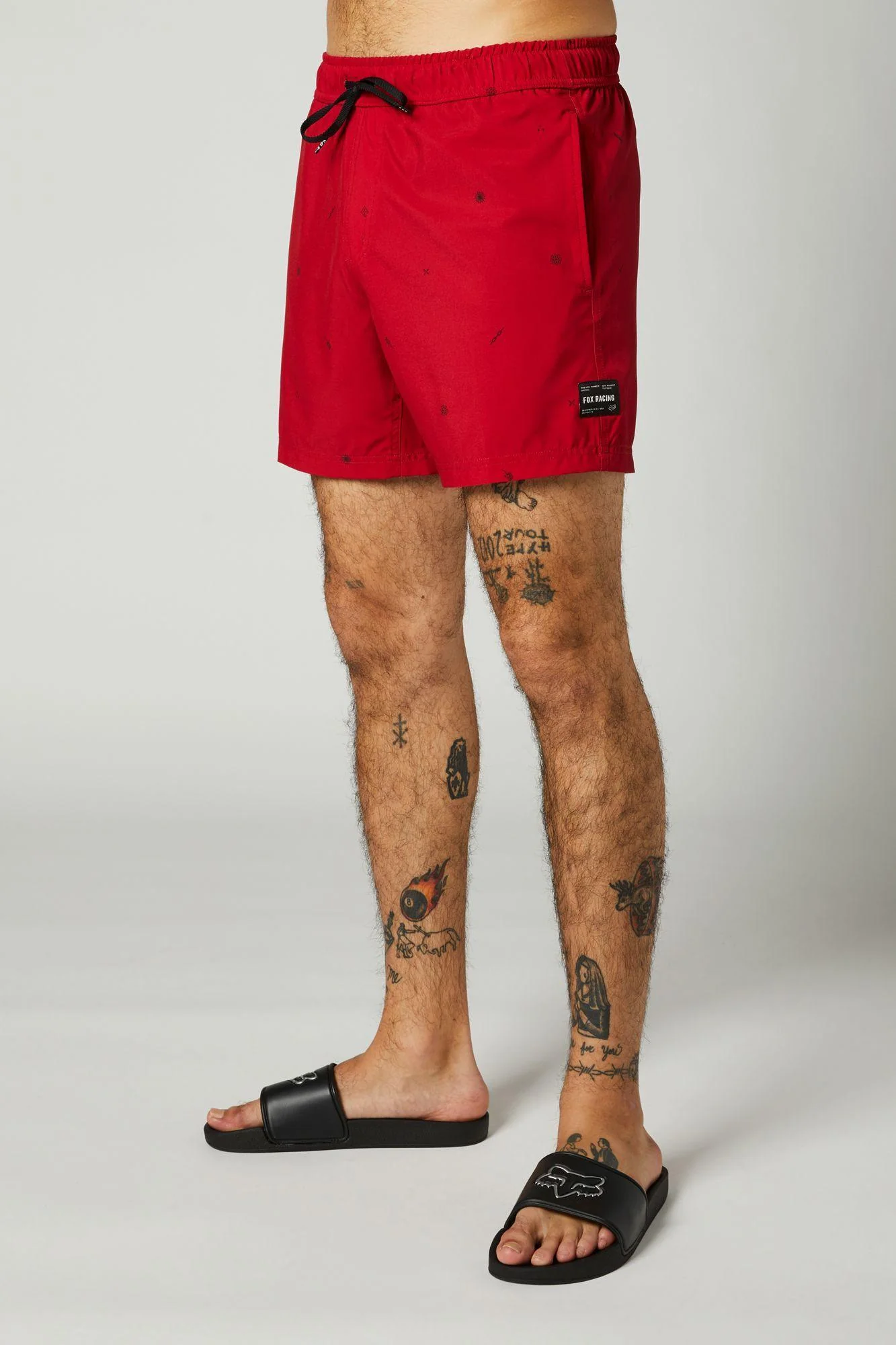 Short Lifestyle Boardshort Decrypted 16 Rojo Fox Racing - Image 5