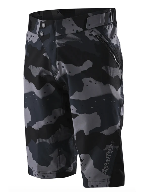 Short Ruckus Shell Camo Gray Troy Lee