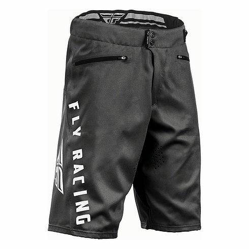 Shorts de Bicicleta Radium Negro Fly Racing