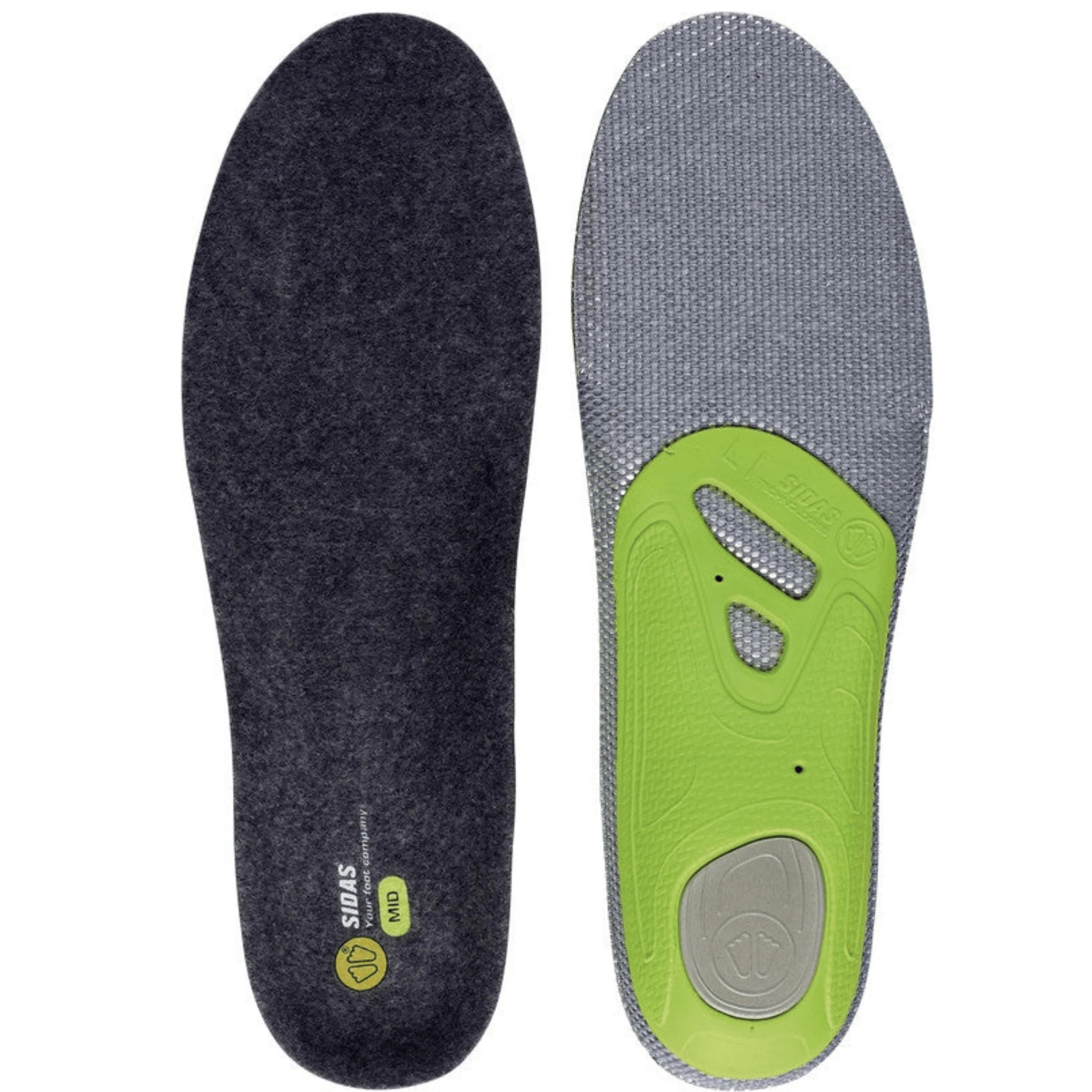 SIDAS Plantillas 3Feet Merino Mid para Arcos Medios - M