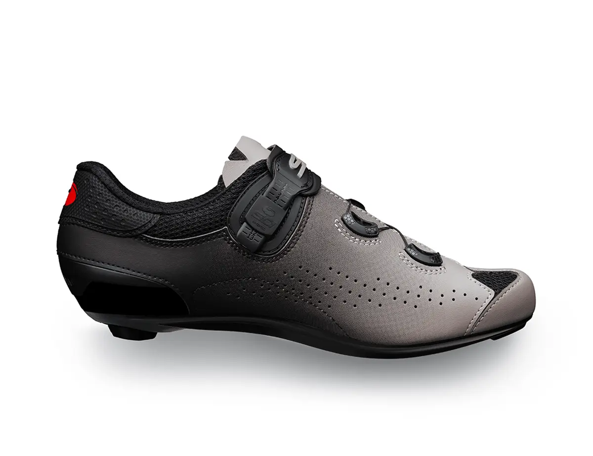 Zapatilla Ciclismo Sidi Ruta Genius 10 Gris Negro - Image 2