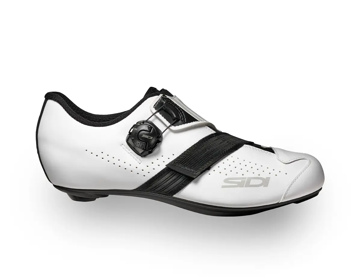 Zapatilla Ciclismo Sidi Ruta Prima Blanco Negro