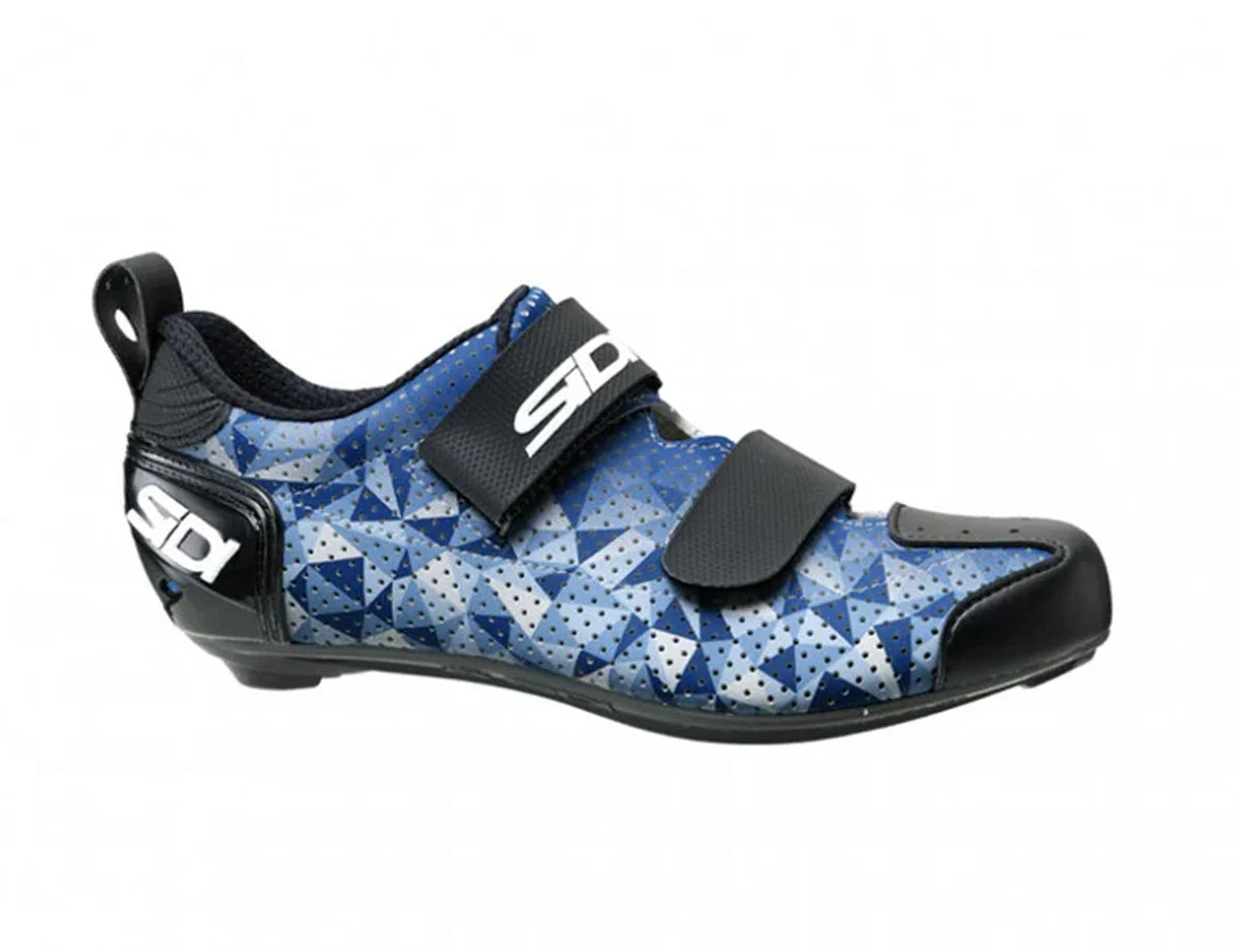 Zapatilla Ciclismo Sidi Ruta T-5 Air Azul Blanco Negro