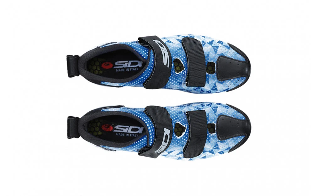 Zapatilla Ciclismo Sidi Ruta T-5 Air Azul Blanco Negro - Image 3