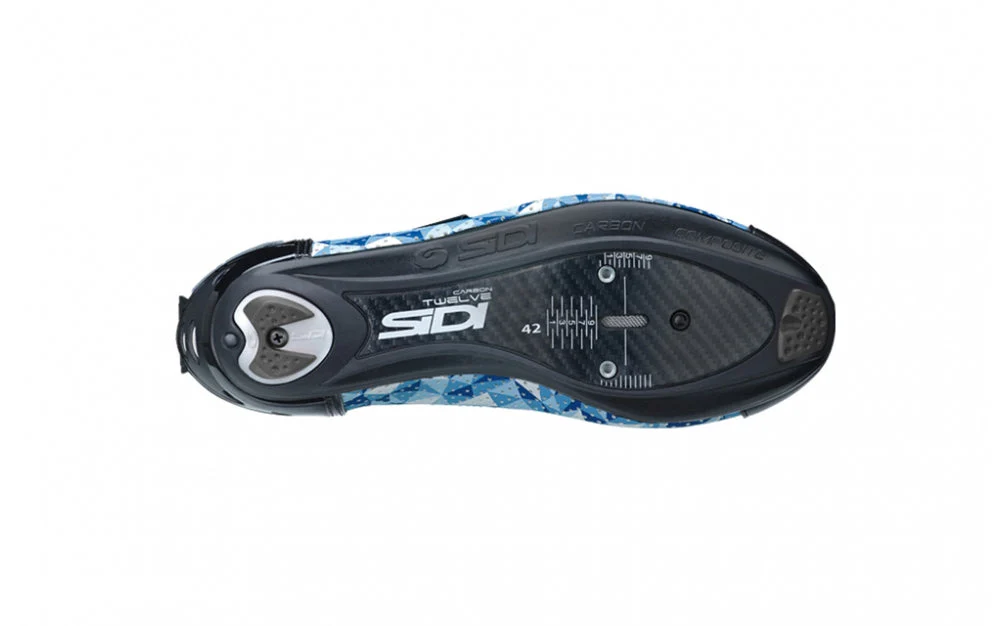 Zapatilla Ciclismo Sidi Ruta T-5 Air Azul Blanco Negro - Image 4