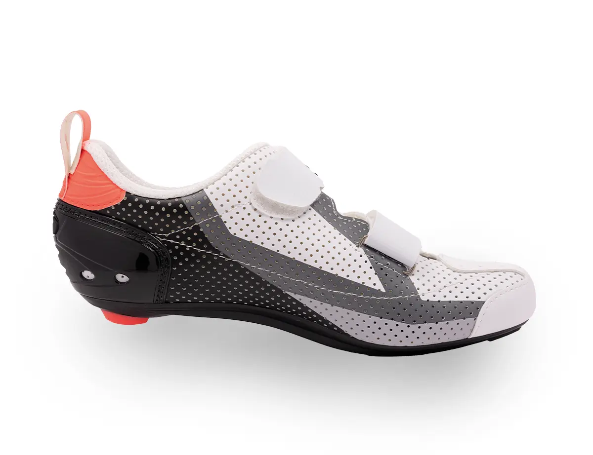 Zapatilla Ciclismo Sidi Ruta T-5 Air Black White Coral - Image 2