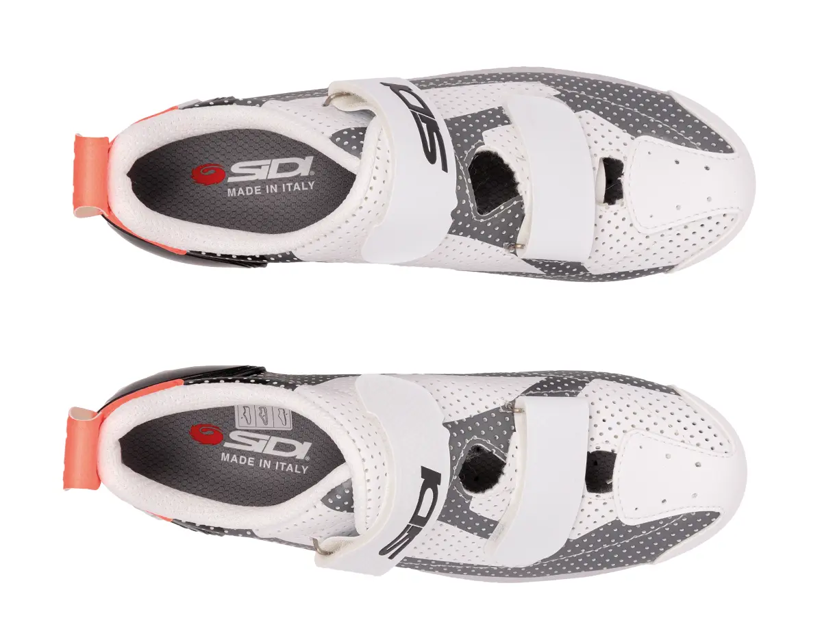 Zapatilla Ciclismo Sidi Ruta T-5 Air Black White Coral - Image 3