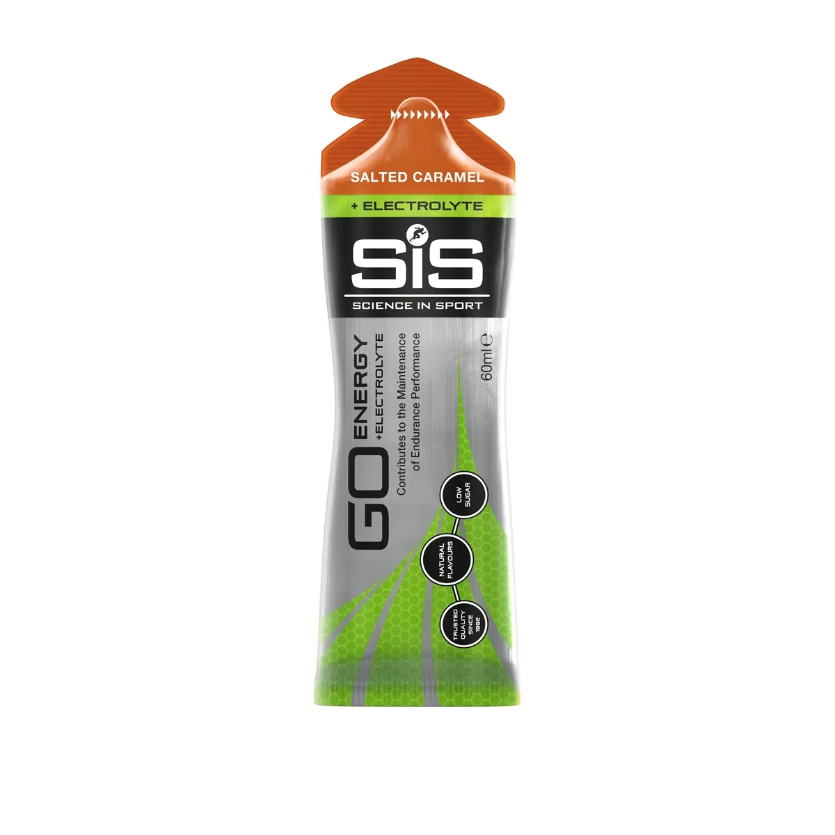 SIS Gel Go Energy + Electrolito Caramelo 60ml