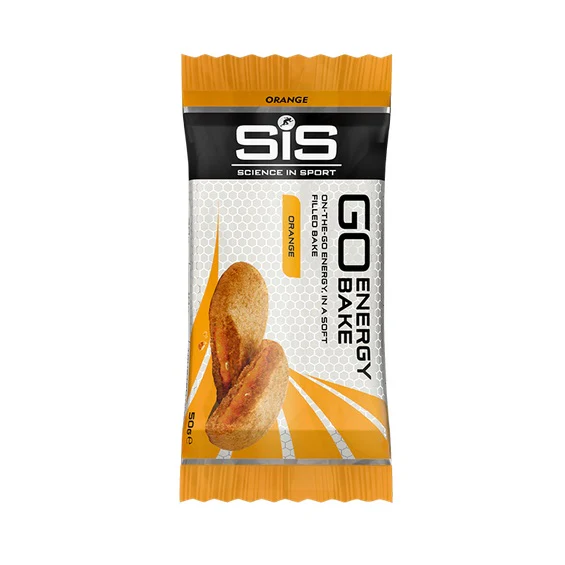 SIS Go energy bake 50gr, sabor Naranja