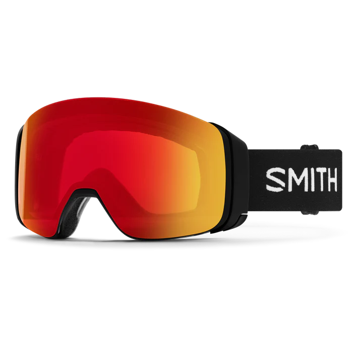 Smith Antiparra Nieve 4D Mag Blk Sun Red Cp