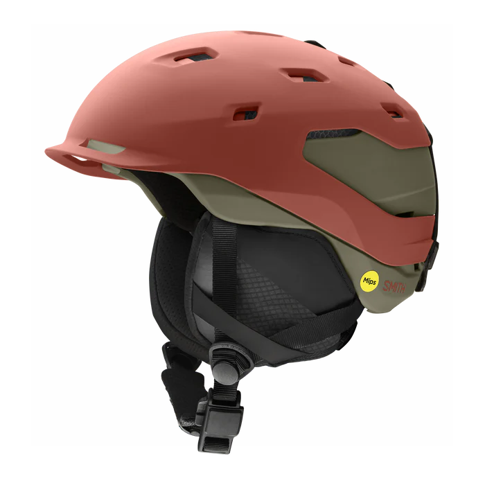 Smith Casco Nieve Quantum Mips Matte Clay Red Alder
