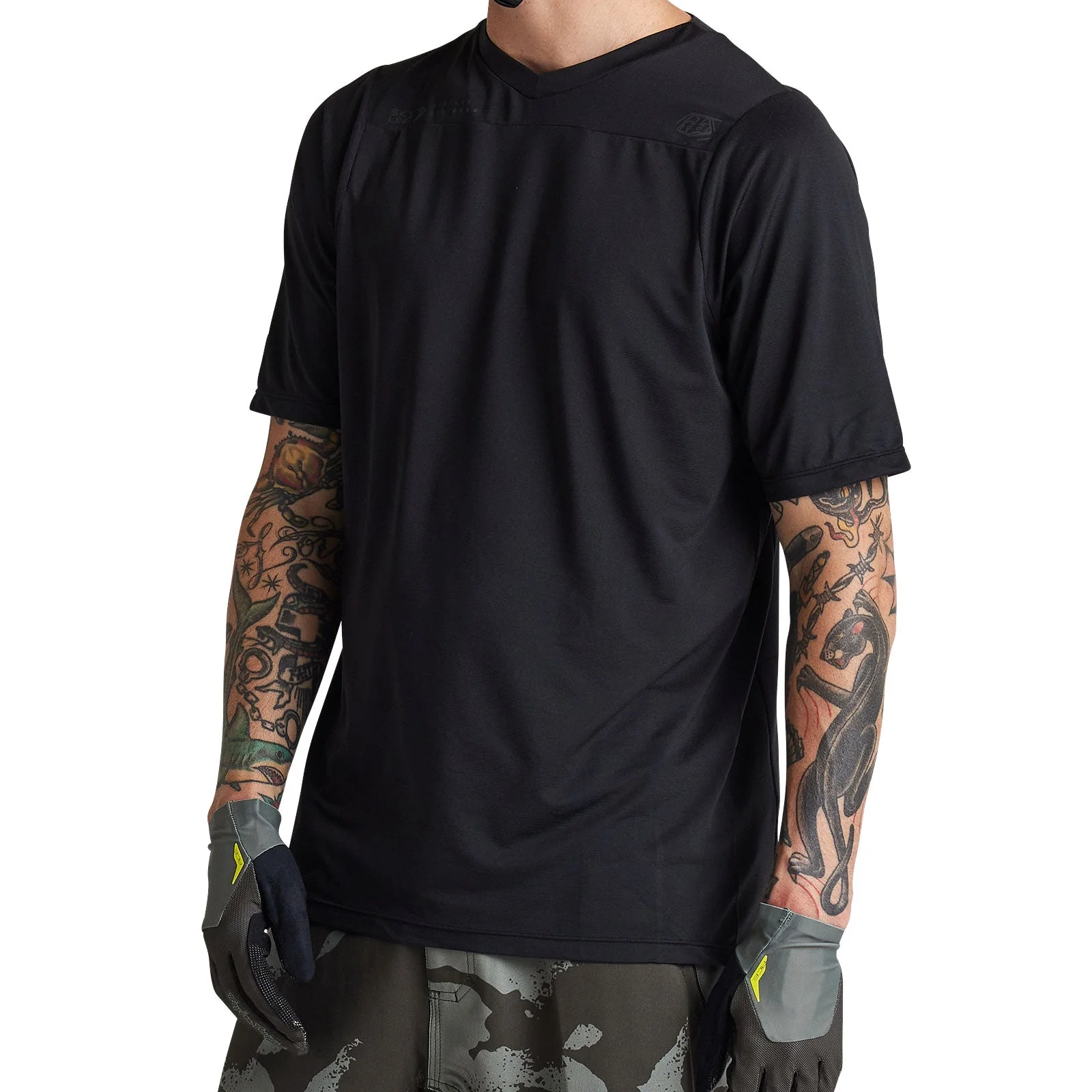 Troy Lee Designs Polera de Bicicleta SS Mono Black - Image 6