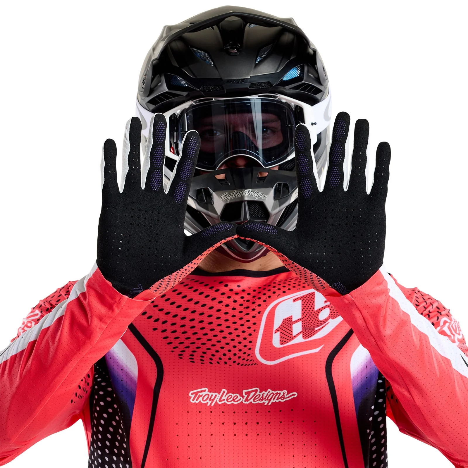 Troy Lee Designs Guantes Air Optic Infra Rojo - Image 4