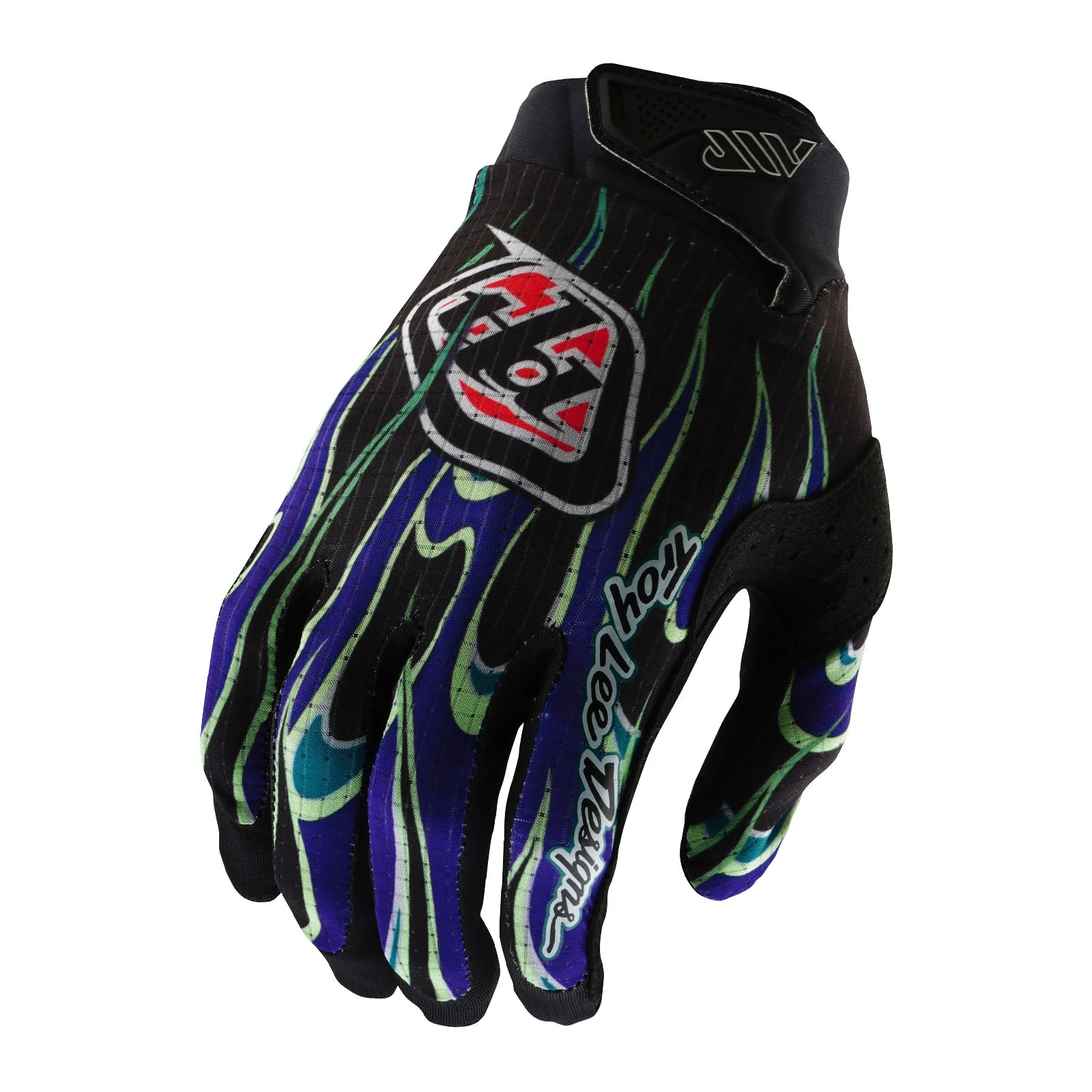 Troy Lee Designs Guantes Air Torched Negro / Purpura