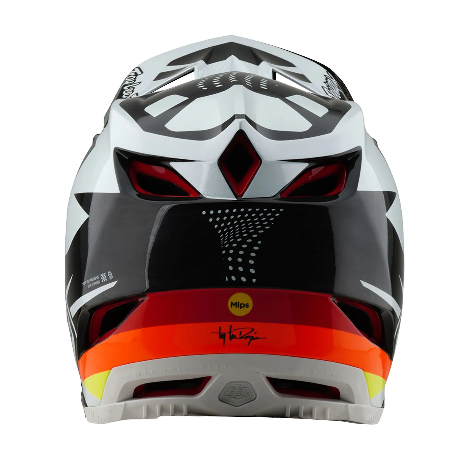 Troy Lee Designs Casco De Bicicleta D4 Carbon Optic Negro - Image 3