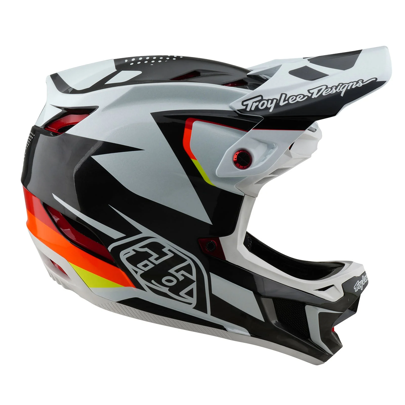 Troy Lee Designs Casco De Bicicleta D4 Carbon Optic Negro - Image 5