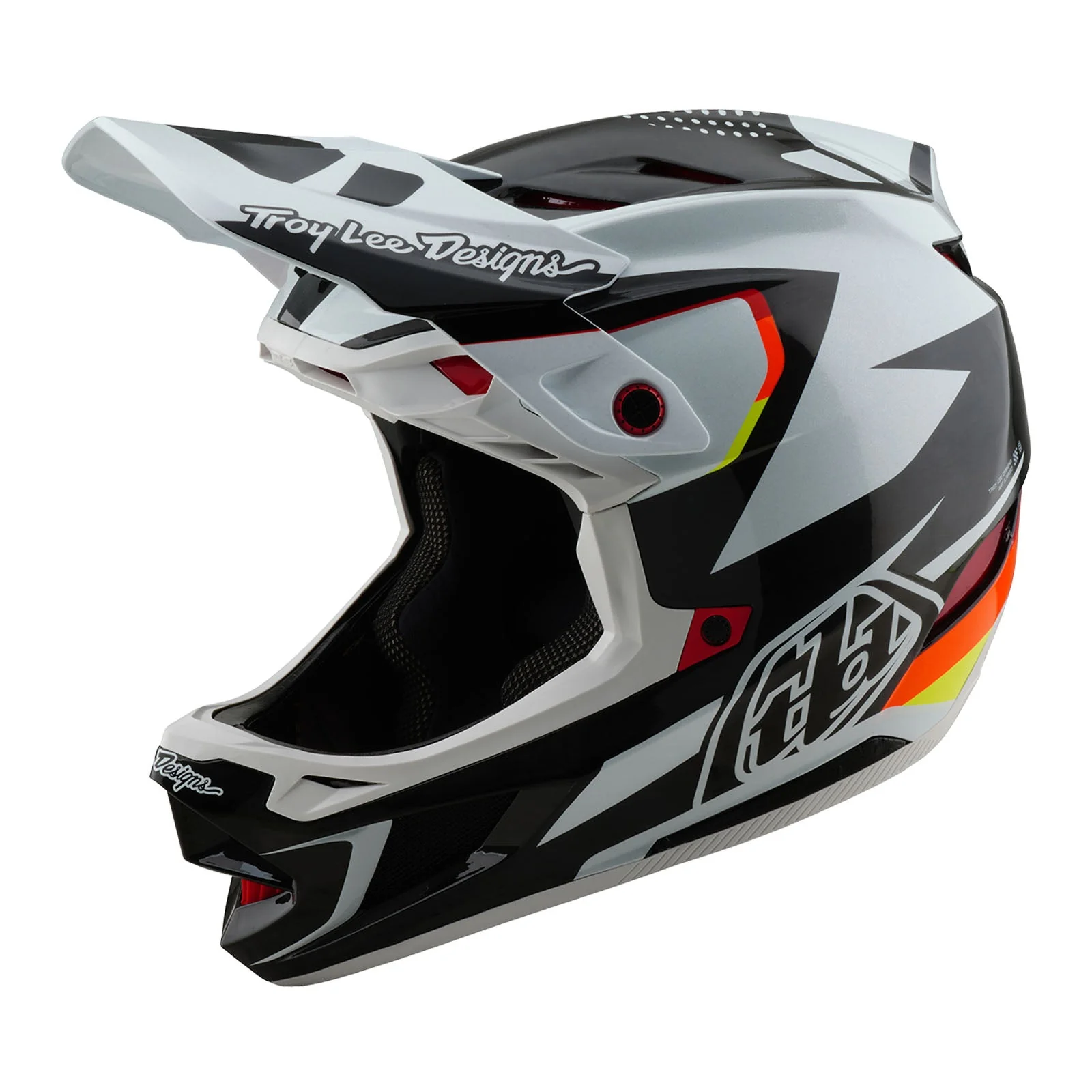 Troy Lee Designs Casco De Bicicleta D4 Carbon Optic Negro - Image 7