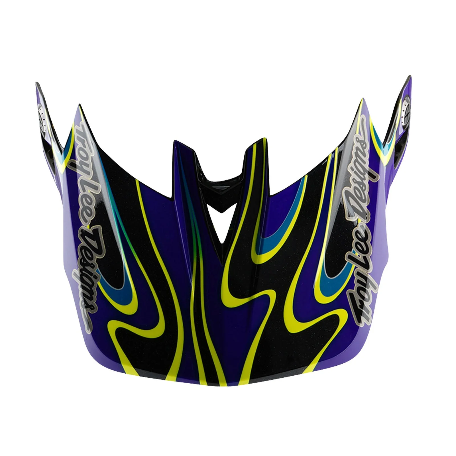 Troy Lee Designs Casco De Bicicleta D4 Carbon Torched Negro/Morado - Image 9