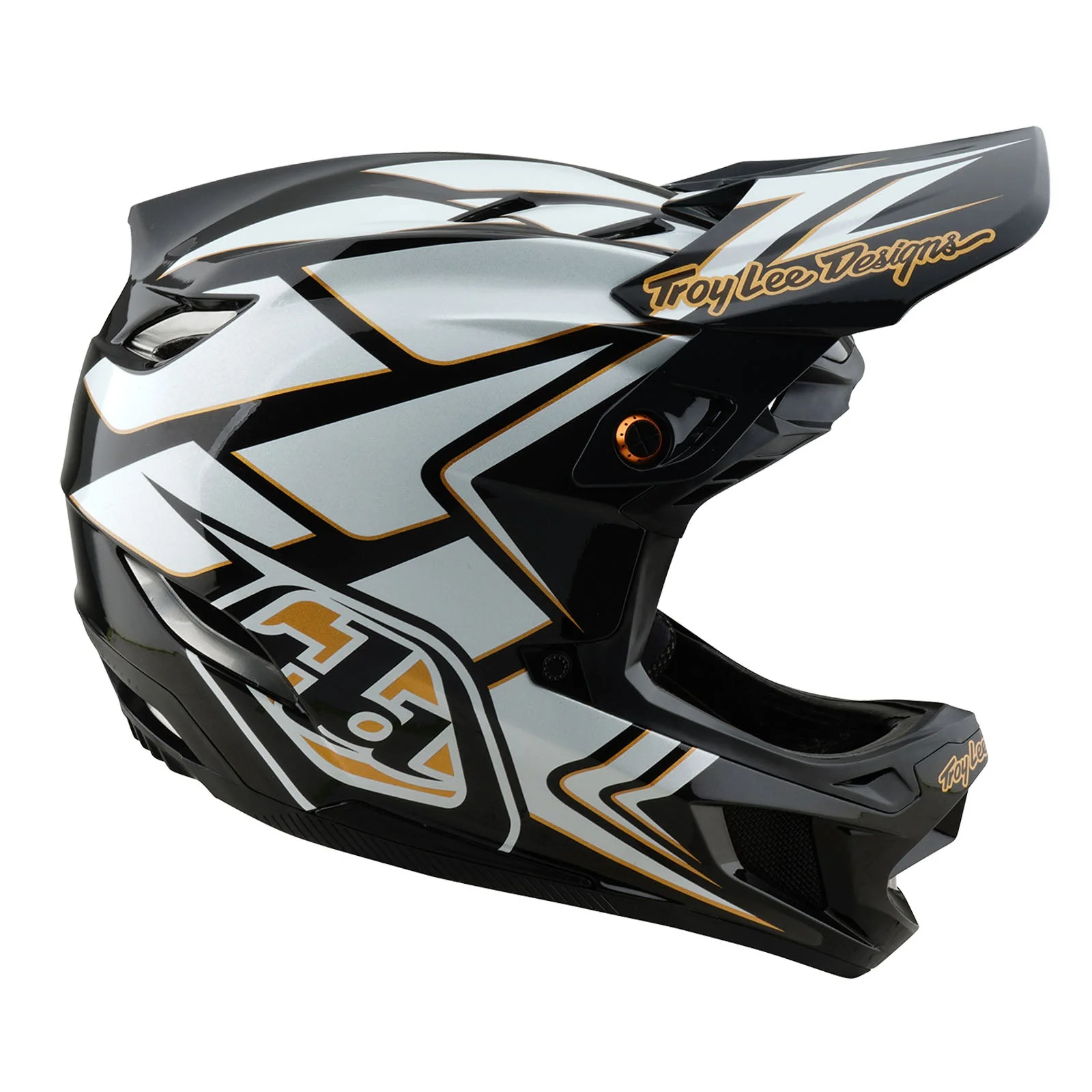 Troy Lee Designs Casco De Bicicleta D4 Composite Ghostwing Blanco - Image 5