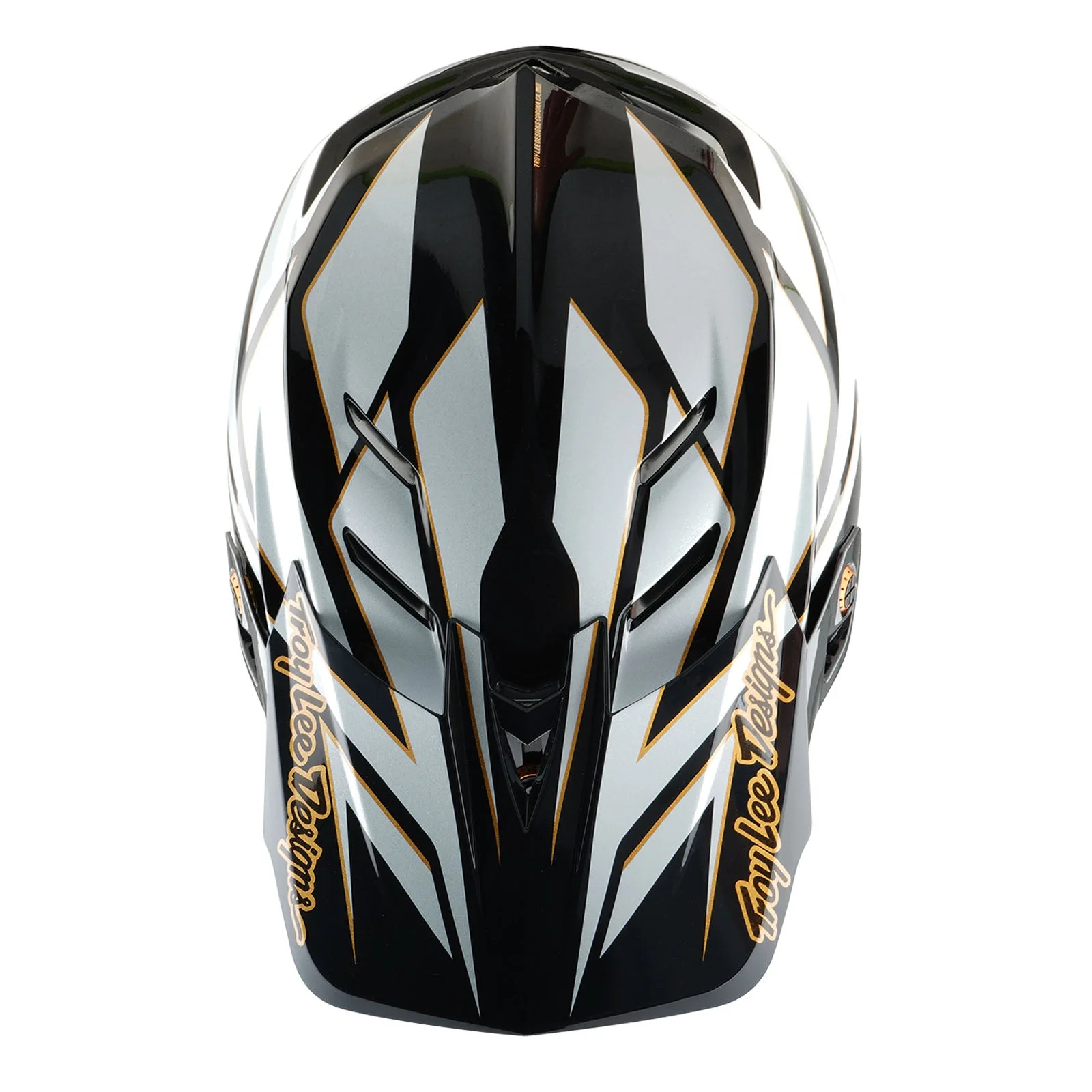 Troy Lee Designs Casco De Bicicleta D4 Composite Ghostwing Blanco - Image 8