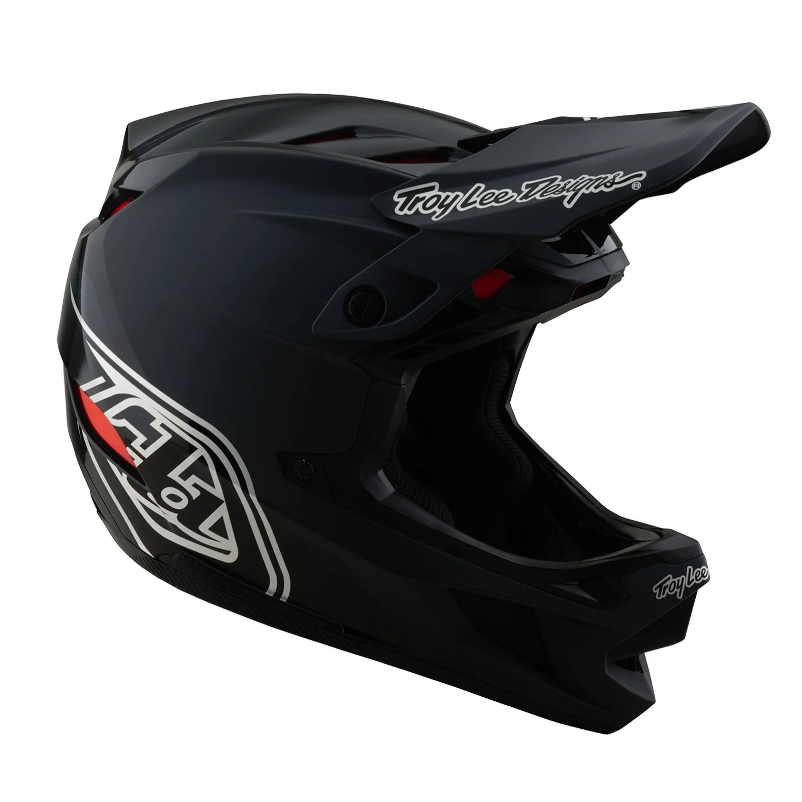 Troy Lee Designs Casco De Bicicleta D4 Polyacrylite Shadow Black - Image 6