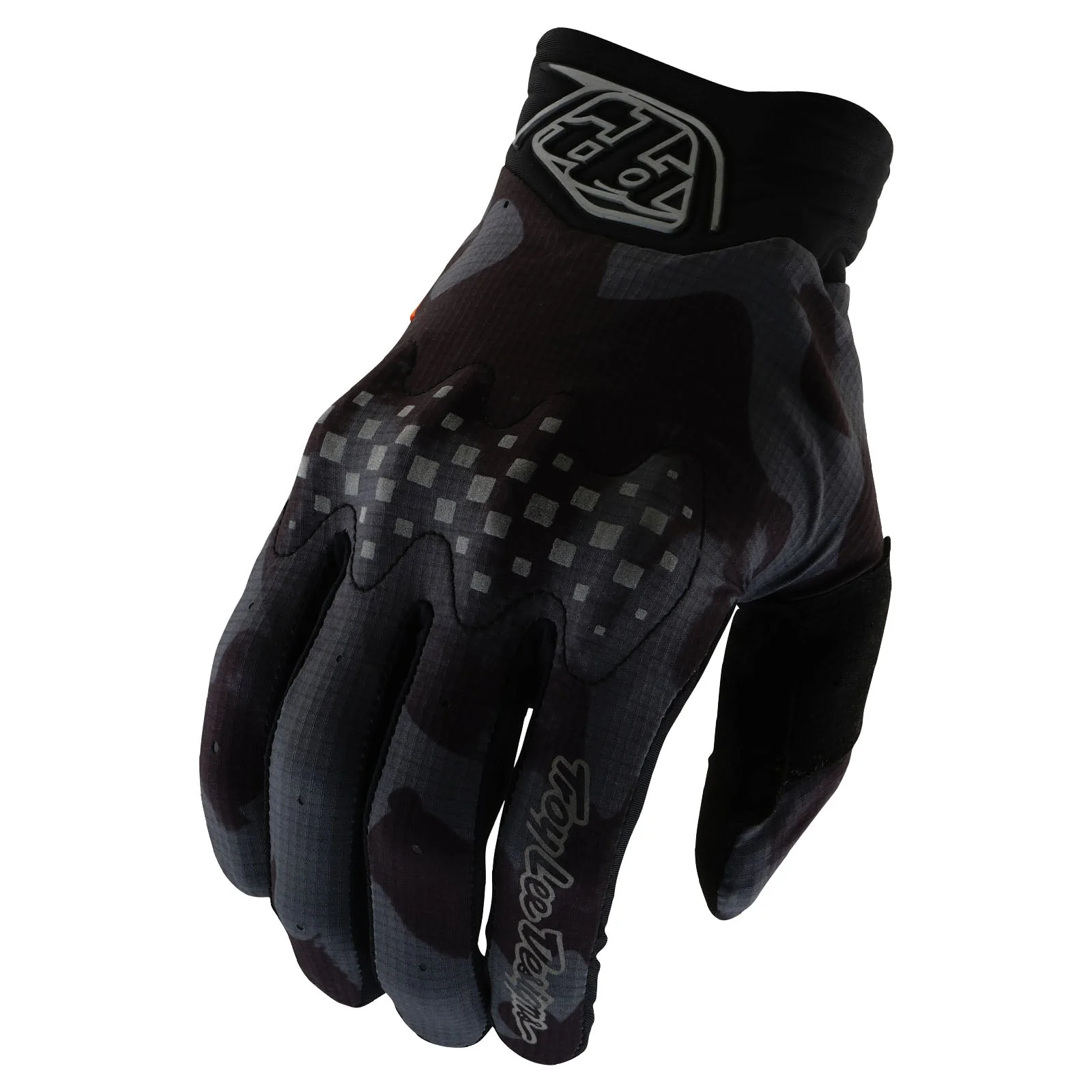 Troy Lee Designs Guantes Gambit Blotted Negro