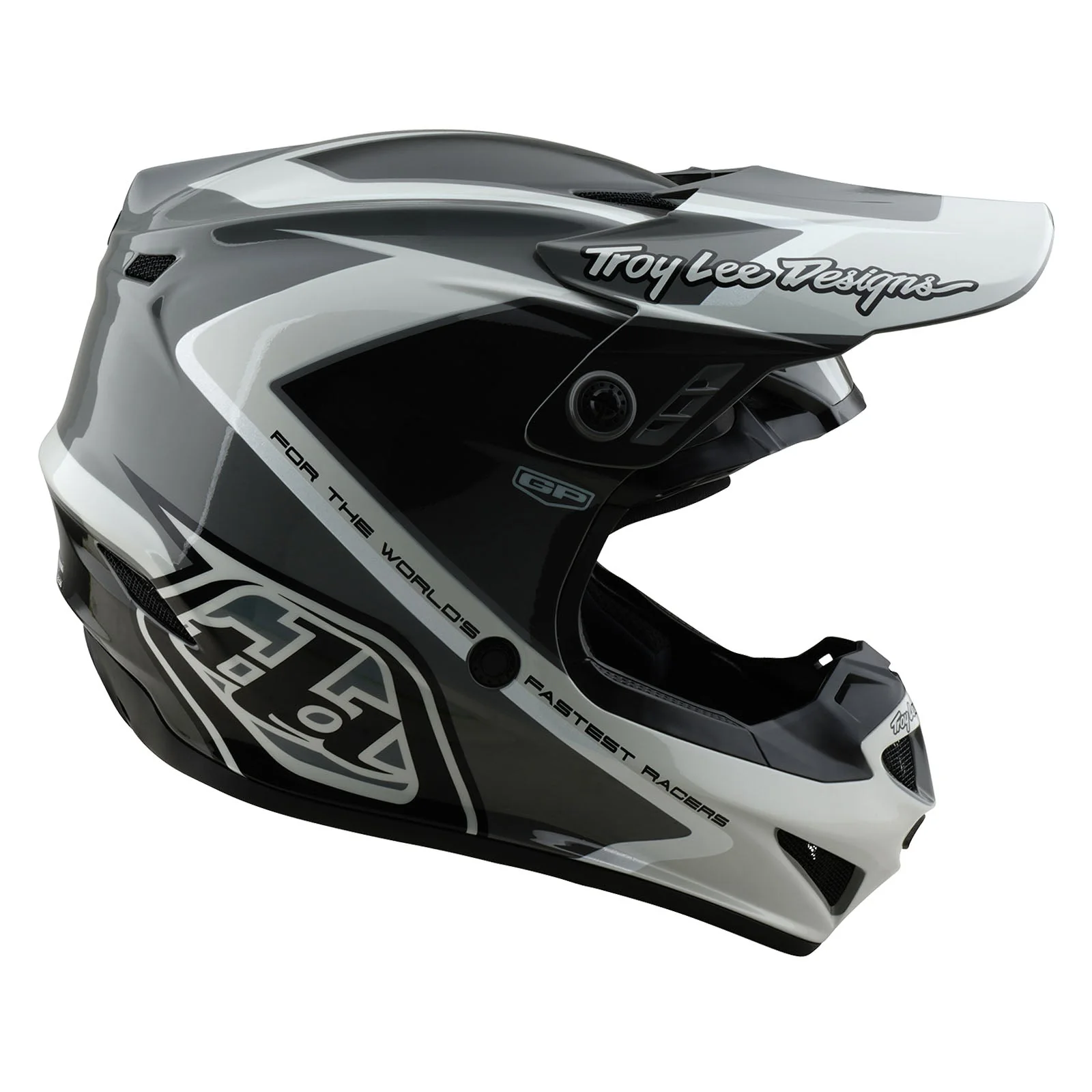 Troy Lee Designs Casco De Moto GP Shutter Gris - Image 5