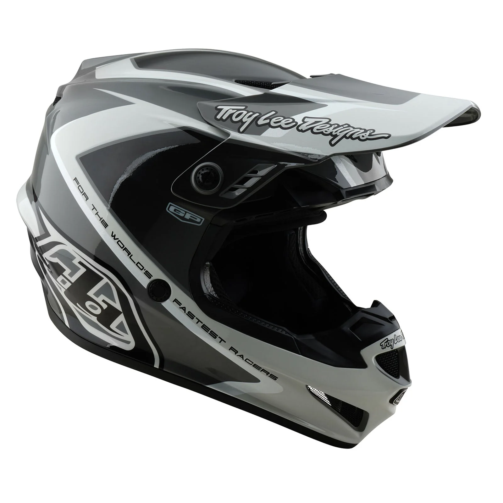 Troy Lee Designs Casco De Moto GP Shutter Gris - Image 6