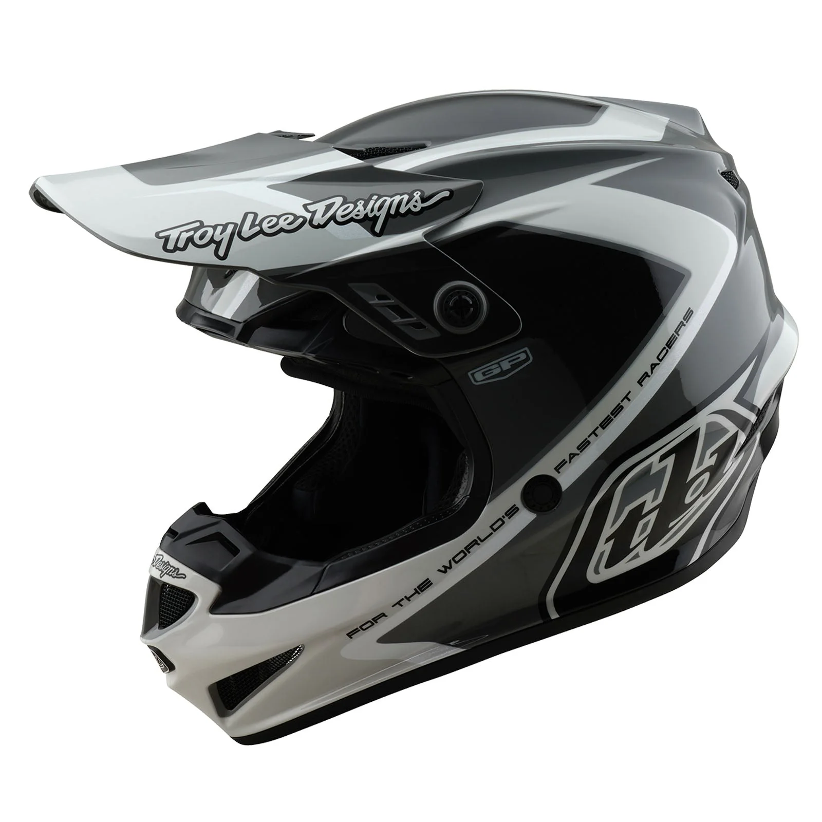Troy Lee Designs Casco De Moto GP Shutter Gris - Image 7