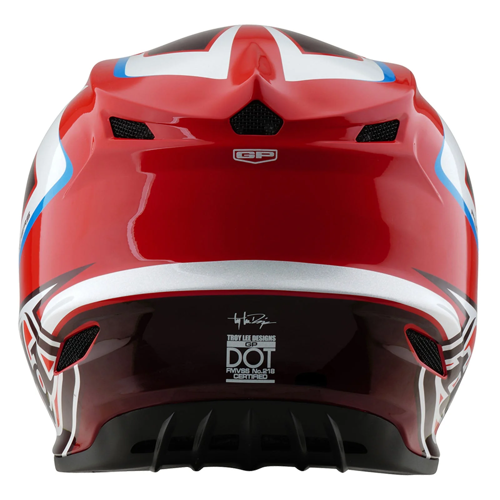 Troy Lee Designs Casco De Moto GP Shutter Rojo - Image 3