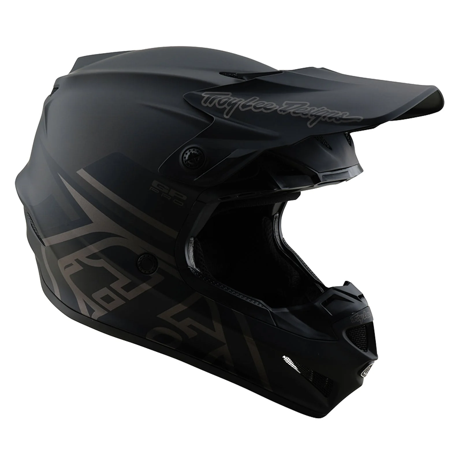 Troy Lee Designs Casco De Moto GP Pro Mono Black - Image 6
