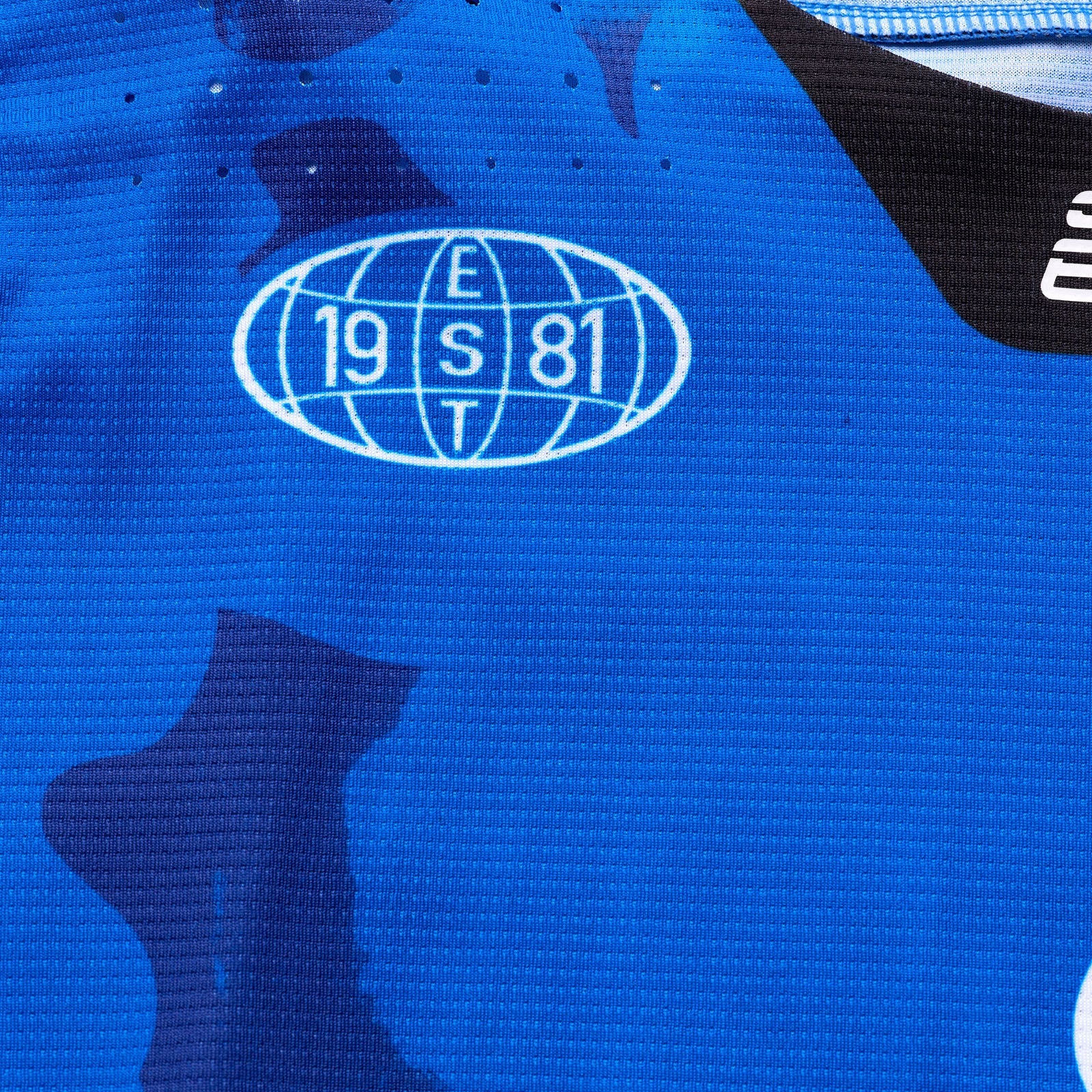 Troy Lee Designs Polera de Moto SE Pro Blotted Bright Azul - Image 3