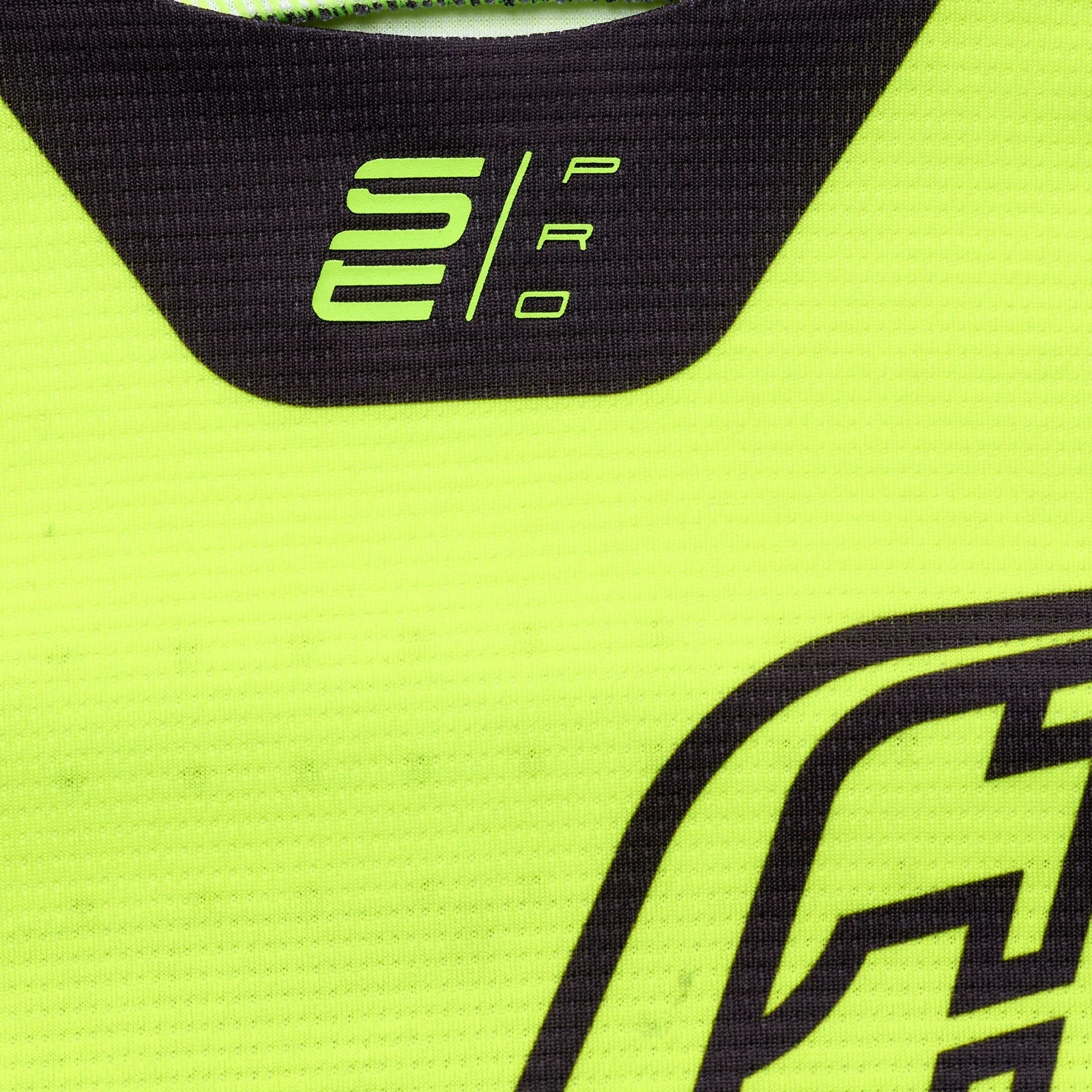 Troy Lee Designs Polera de Moto SE Pro Blotted Flo Amarillo - Image 5