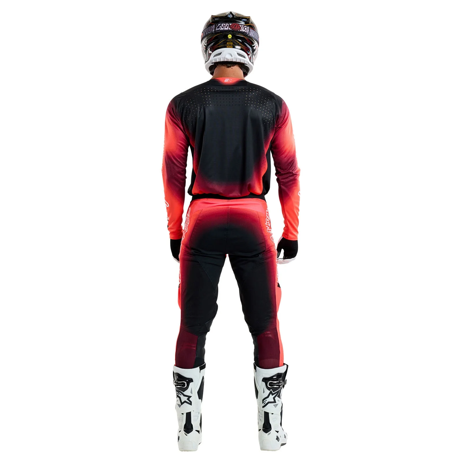 Troy Lee Designs Pantalones SE Pro Array Infra Rojo / Negro - Image 11