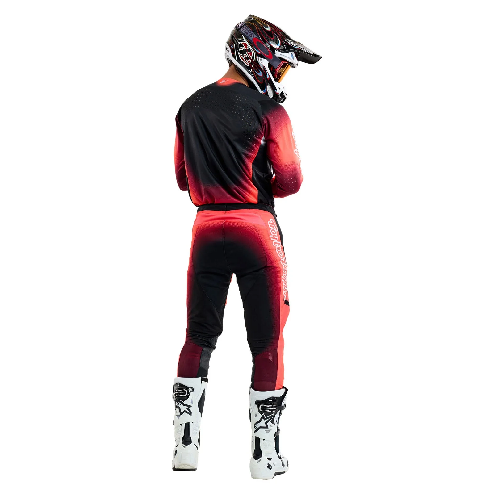 Troy Lee Designs Pantalones SE Pro Array Infra Rojo / Negro - Image 12