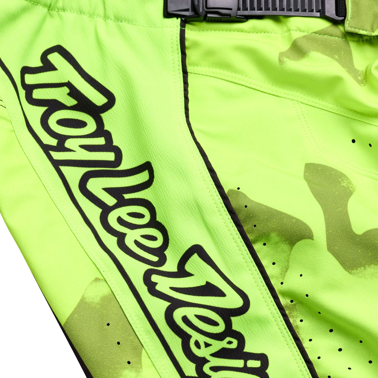 Troy Lee Designs Pantalones SE Pro Blotted Flo Amarillo - Image 4