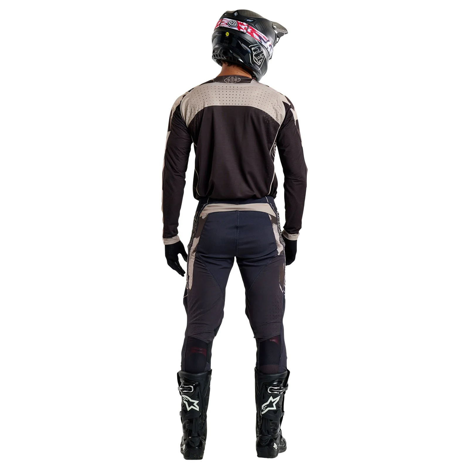 Troy Lee Designs Pantalones SE Pro Blotted Phantom / Taupe - Image 12