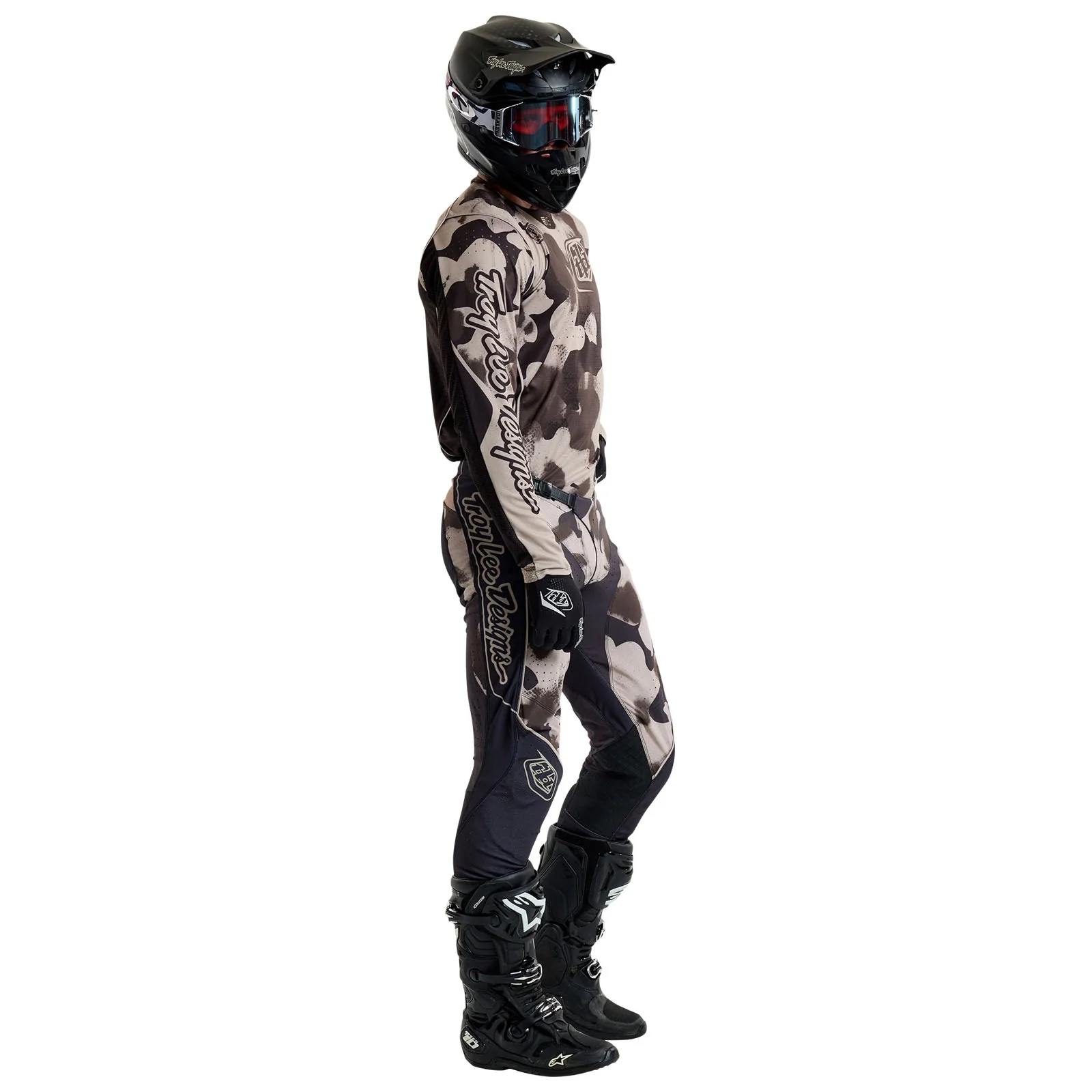 Troy Lee Designs Pantalones SE Pro Blotted Phantom / Taupe - Image 13