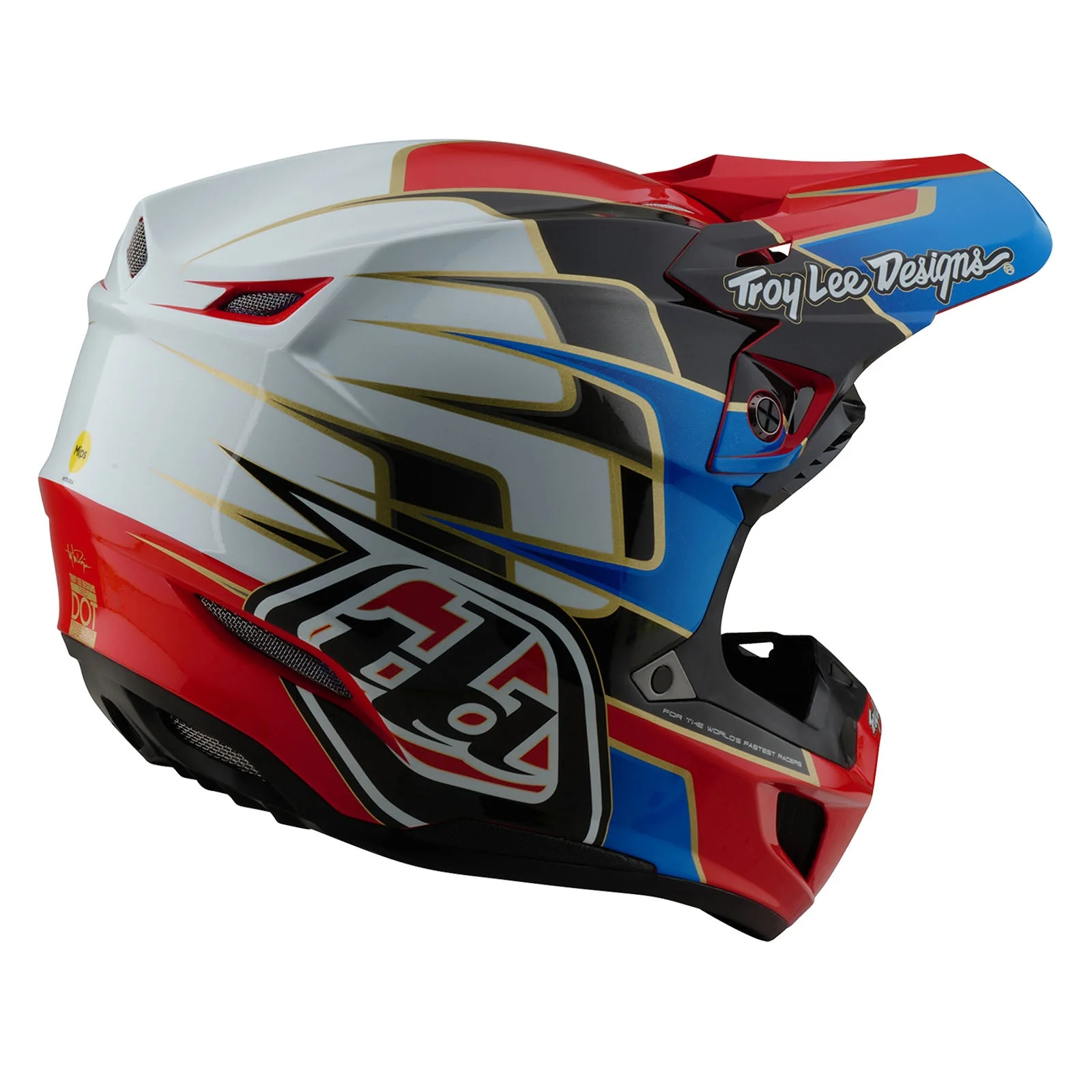 Troy Lee Designs Casco SE5 Composite Speed Red - Image 4
