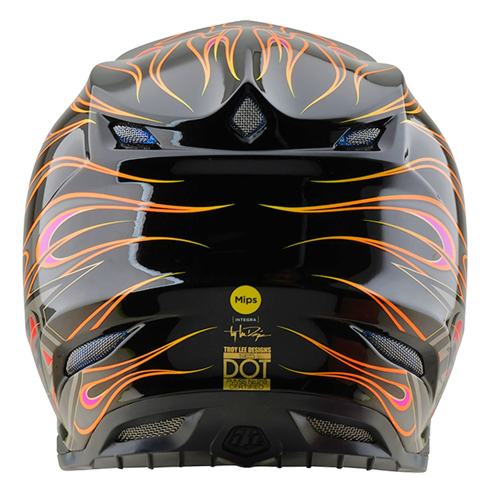 Troy Lee Designs Casco SE5 Composite Torched Negro/Gris - Image 3