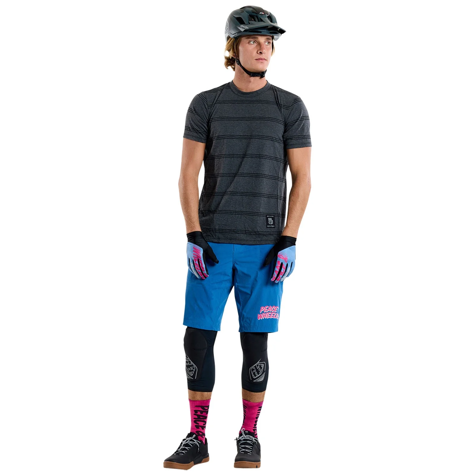 Troy Lee Designs Polera de Bicicleta Skyline Washed Out Dark Cloud - Image 5
