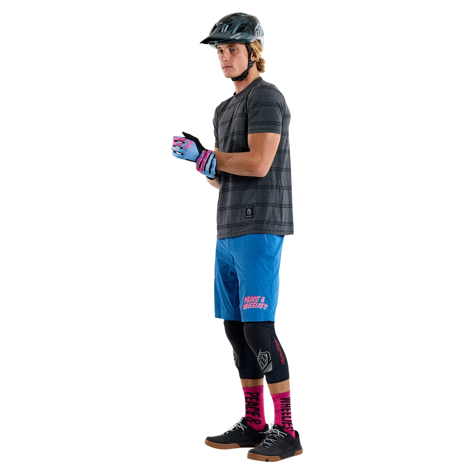 Troy Lee Designs Polera de Bicicleta Skyline Washed Out Dark Cloud - Image 7