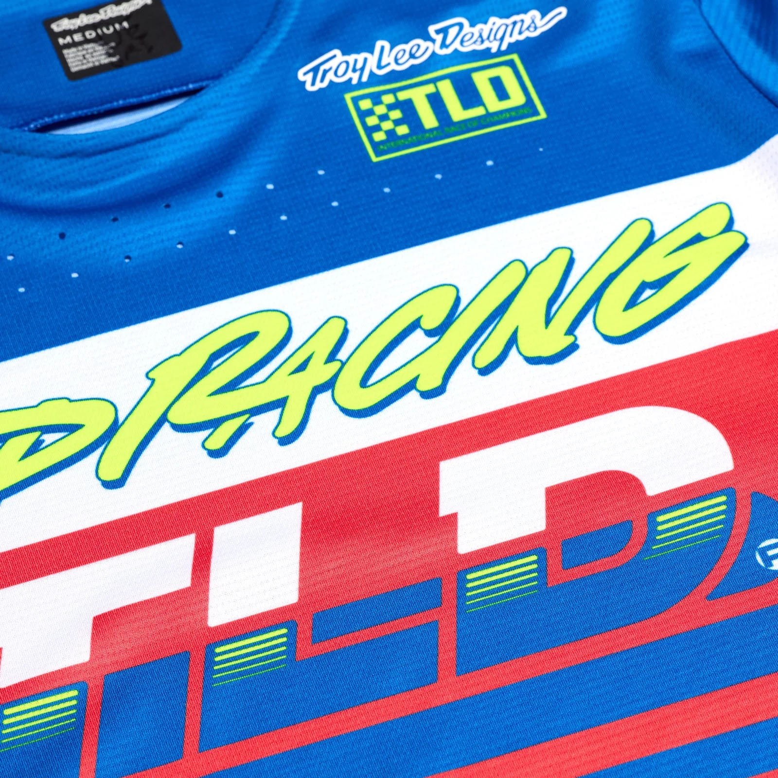 Troy Lee Designs Polera de Bicicleta Fifty-50 Fiery Roja - Image 3