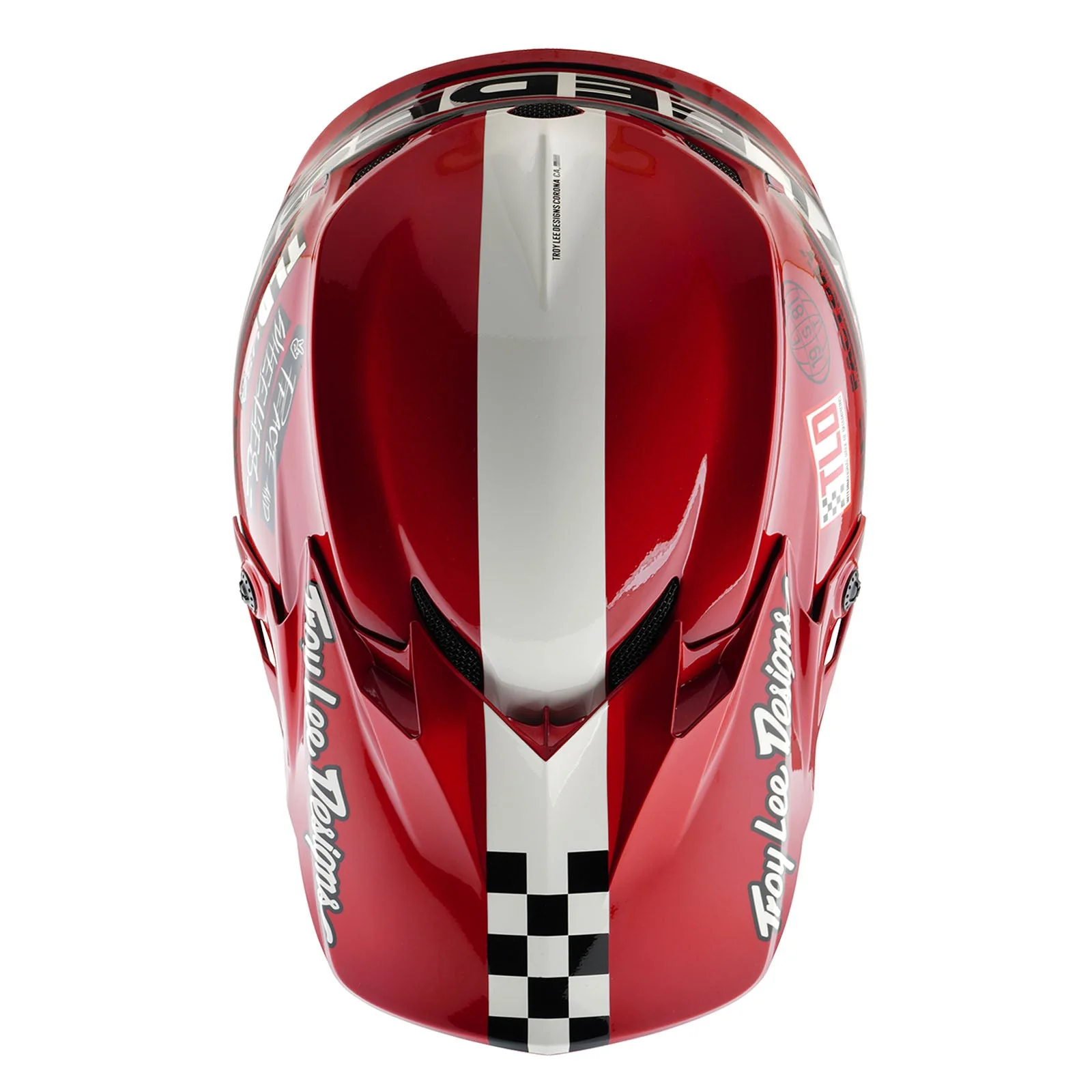Troy Lee Designs Casco Niño GP Pro Fifty-50 Blanco / Rojo - Image 8