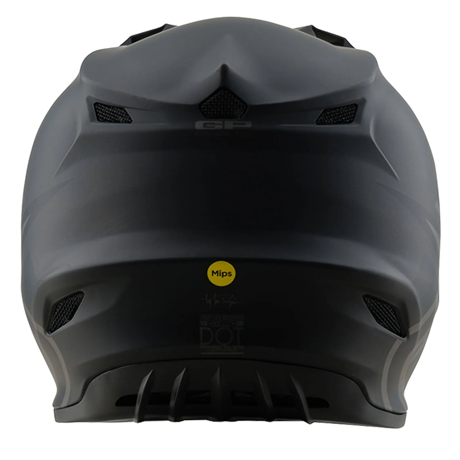Youth GP Pro Helmet W/MIPS Mono Black - Image 3