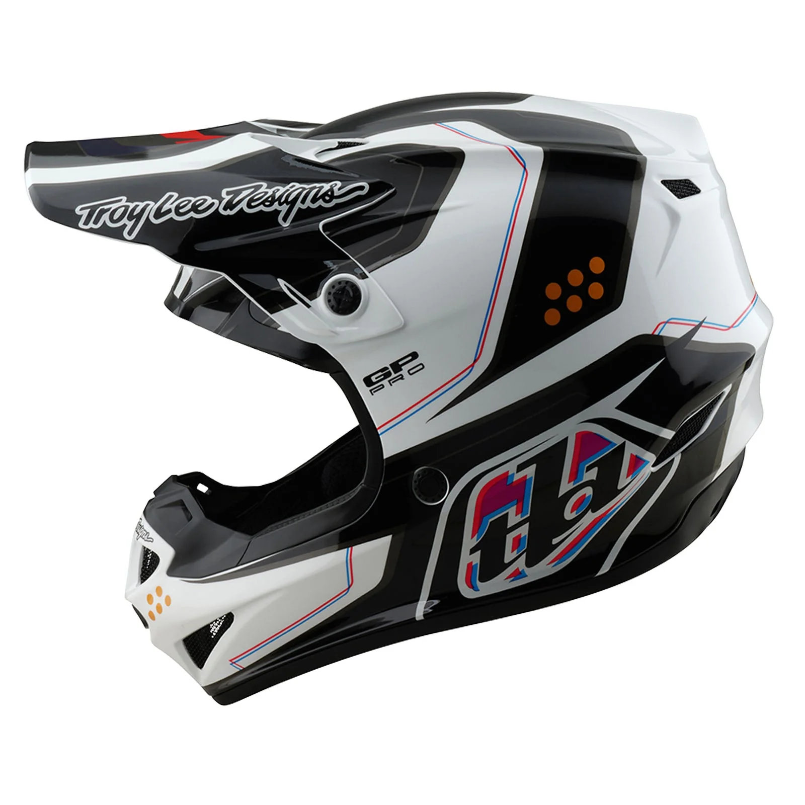 Troy Lee Designs Casco Niño GP Pro Troper Blanco