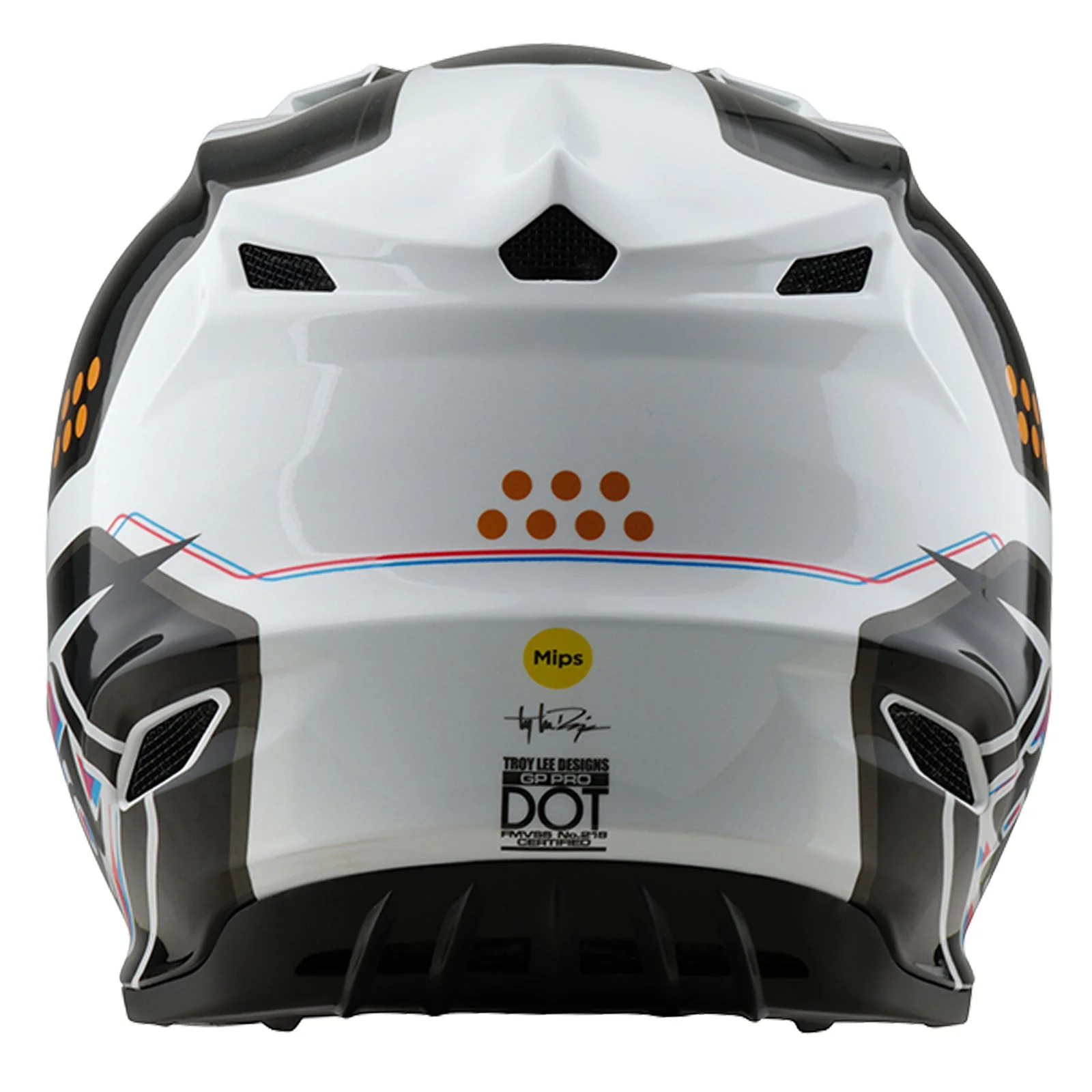 Troy Lee Designs Casco Niño GP Pro Troper Blanco - Image 3