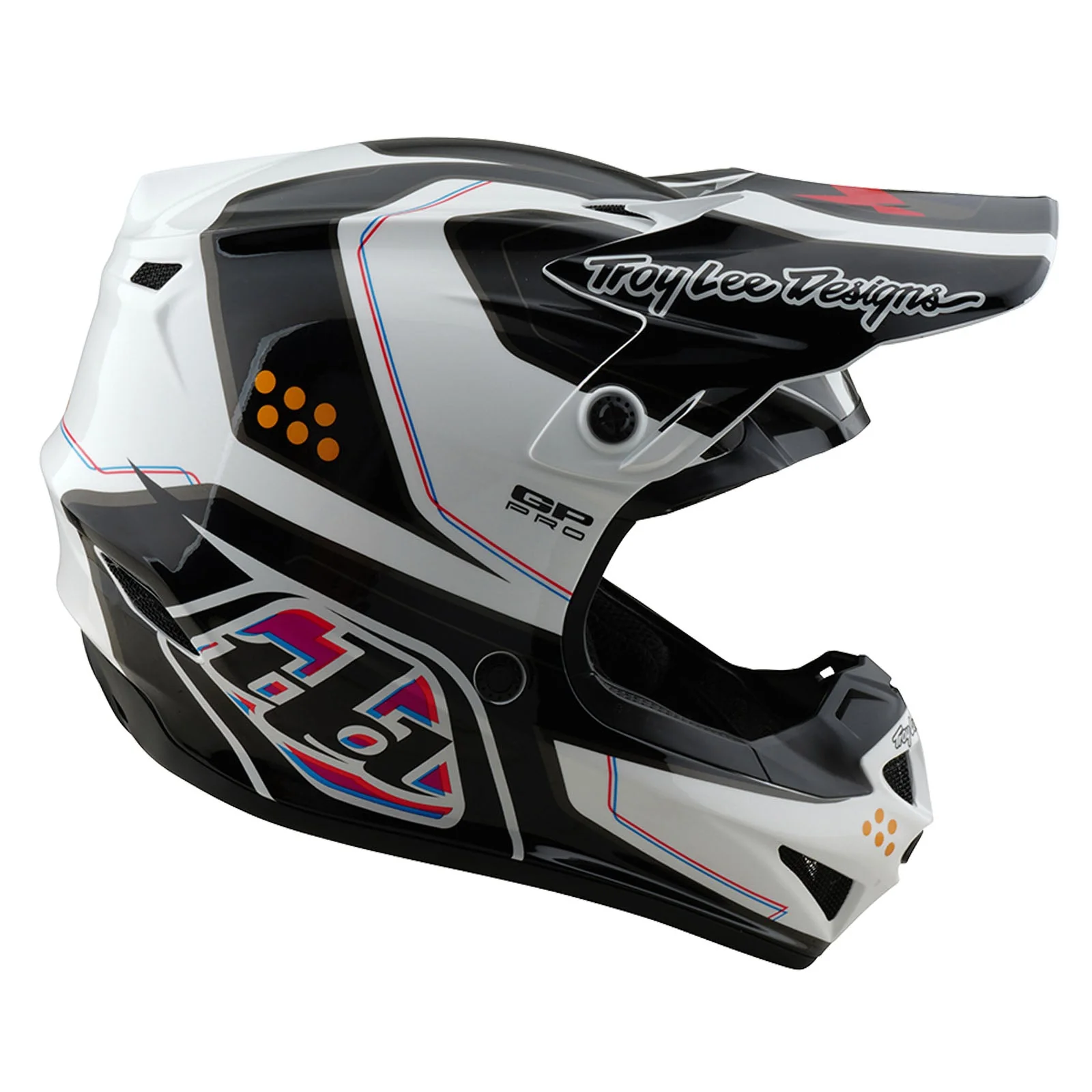 Troy Lee Designs Casco Niño GP Pro Troper Blanco - Image 5